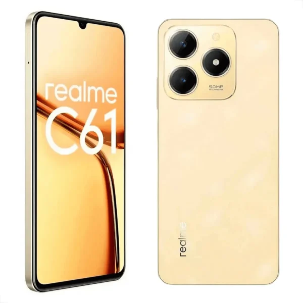 Celular Smartphone Realme C61 Dual Sim 256 Gb 8 Gb Ram Dourado - Image 2