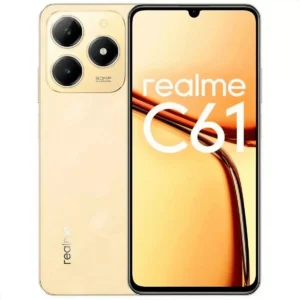 Celular Smartphone Realme C61 Dual Sim 256 Gb 8 Gb Ram Dourado
